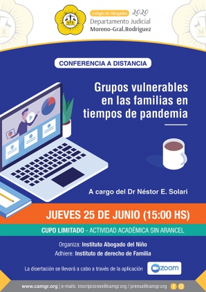 GRUPOS VULNERABLES EN LAS FAMILIAS EN TIEMPOS DE PANDEMIA